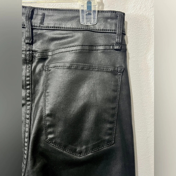 Abercrombie & Fitch Vegan Leather Skinny Pants -2R/26 - Picture 6 of 11